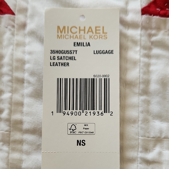 Michael Kors Brown Leather Tote Bag - Picture 4 of 4